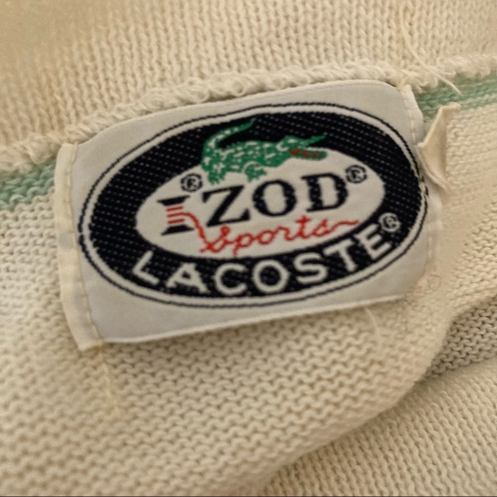 Lacoste Izod Sports Sweater Top - Picture 9 of 11